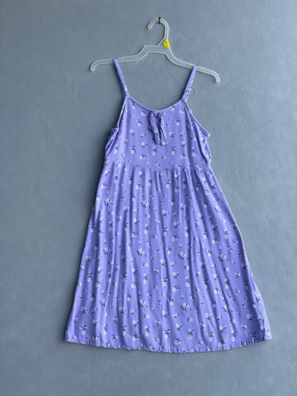 WONDER NATION FLORAL GIRL'S DRESS - SIZE 7-8 (M)